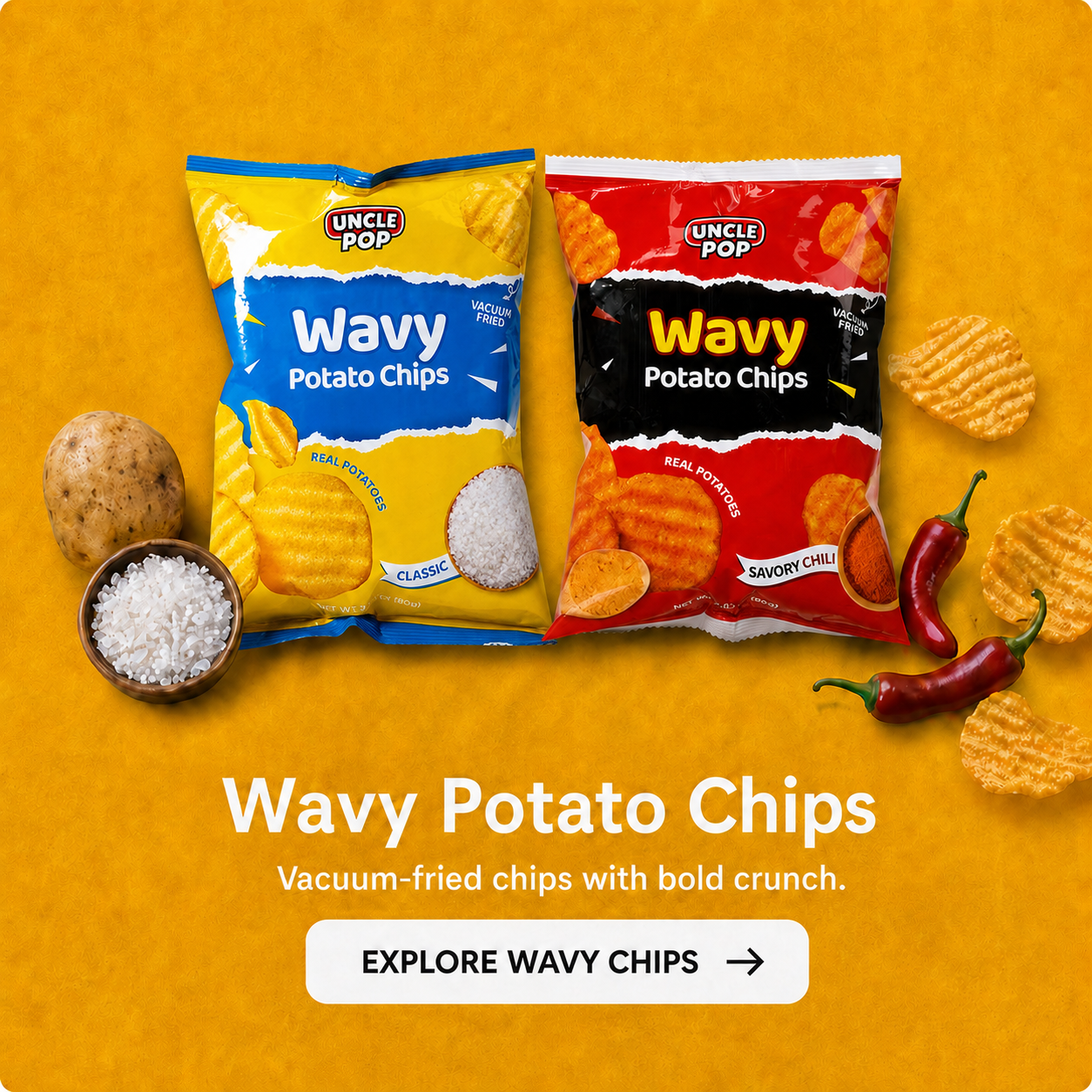 Wavy Potato Chips