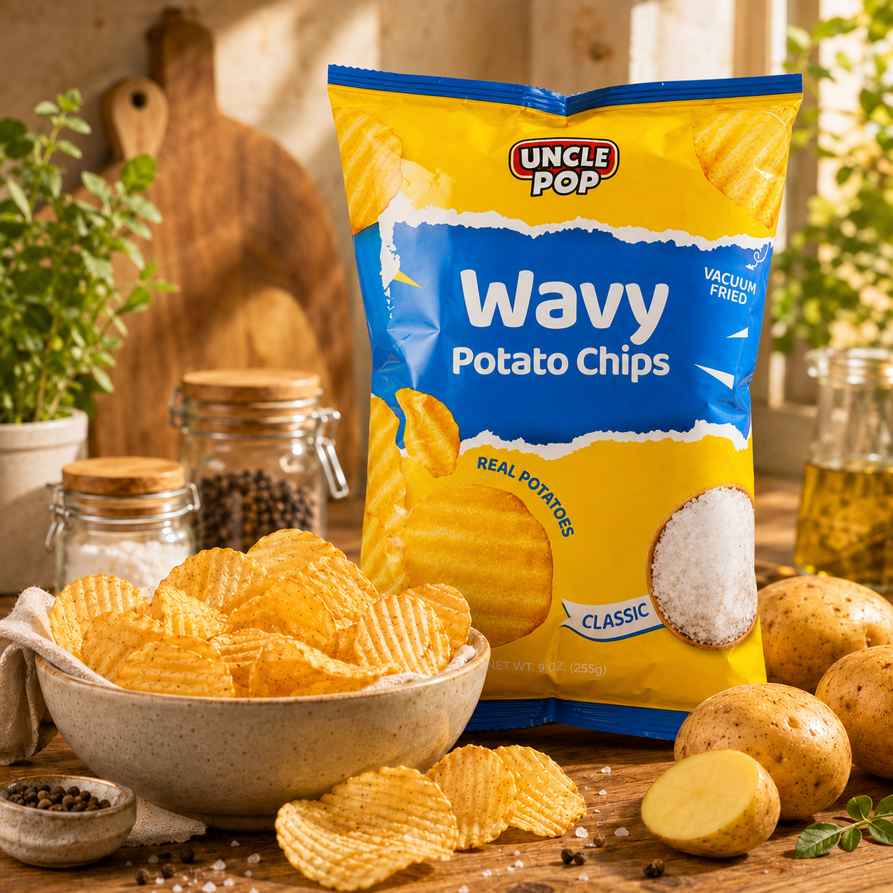 Wavy Potato Chips – Classic