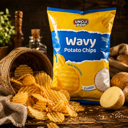 Wavy Potato Chips – Classic